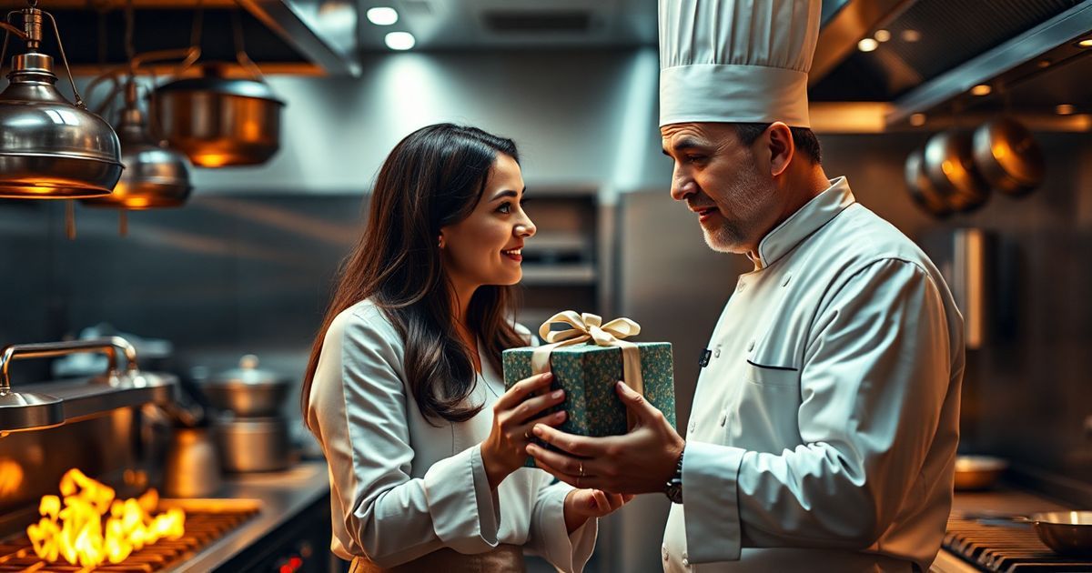 presentes para chef