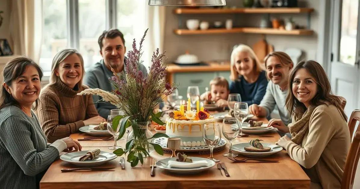 Como envolver a família na celebração