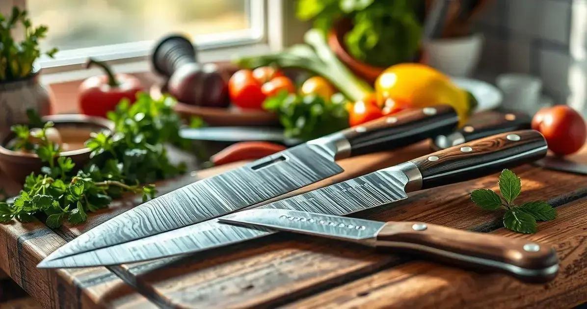 Facas de Cozinha: Funcionalidade e Estilo em Um Só Item Facas de Cozinha: Funcionalidade e Estilo em Um Só Item