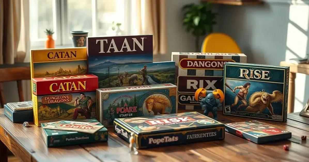 Jogos de Tabuleiro Incríveis