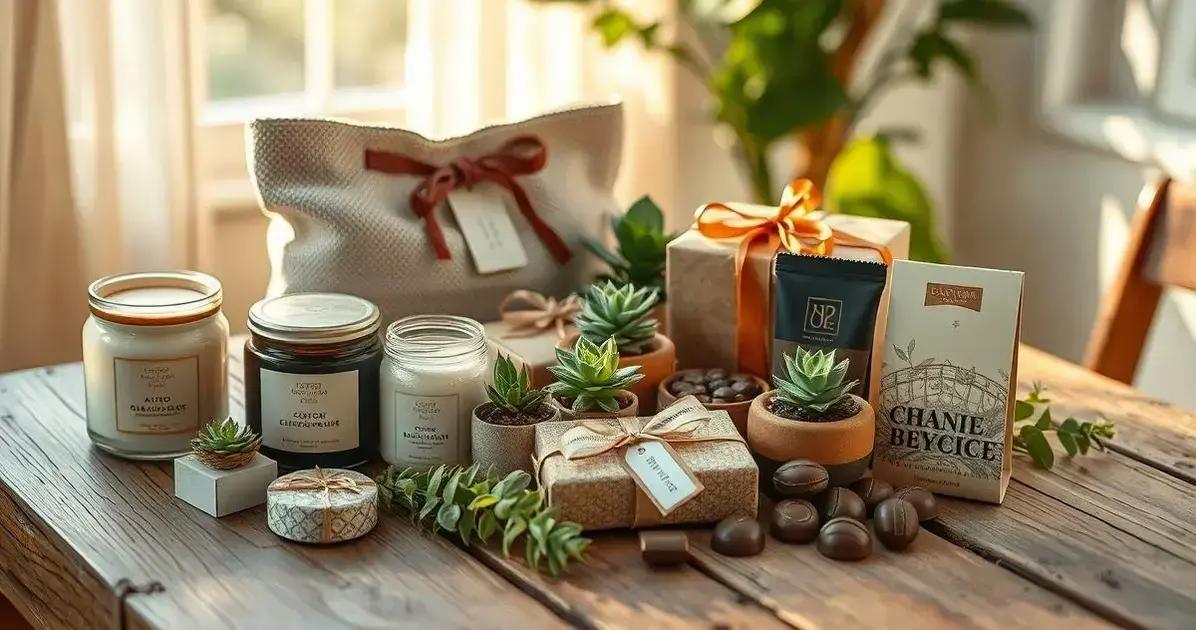 Presentes Sustentáveis: Uma Opção Consciente